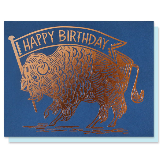 Buffalo Birthday Card Case of 6