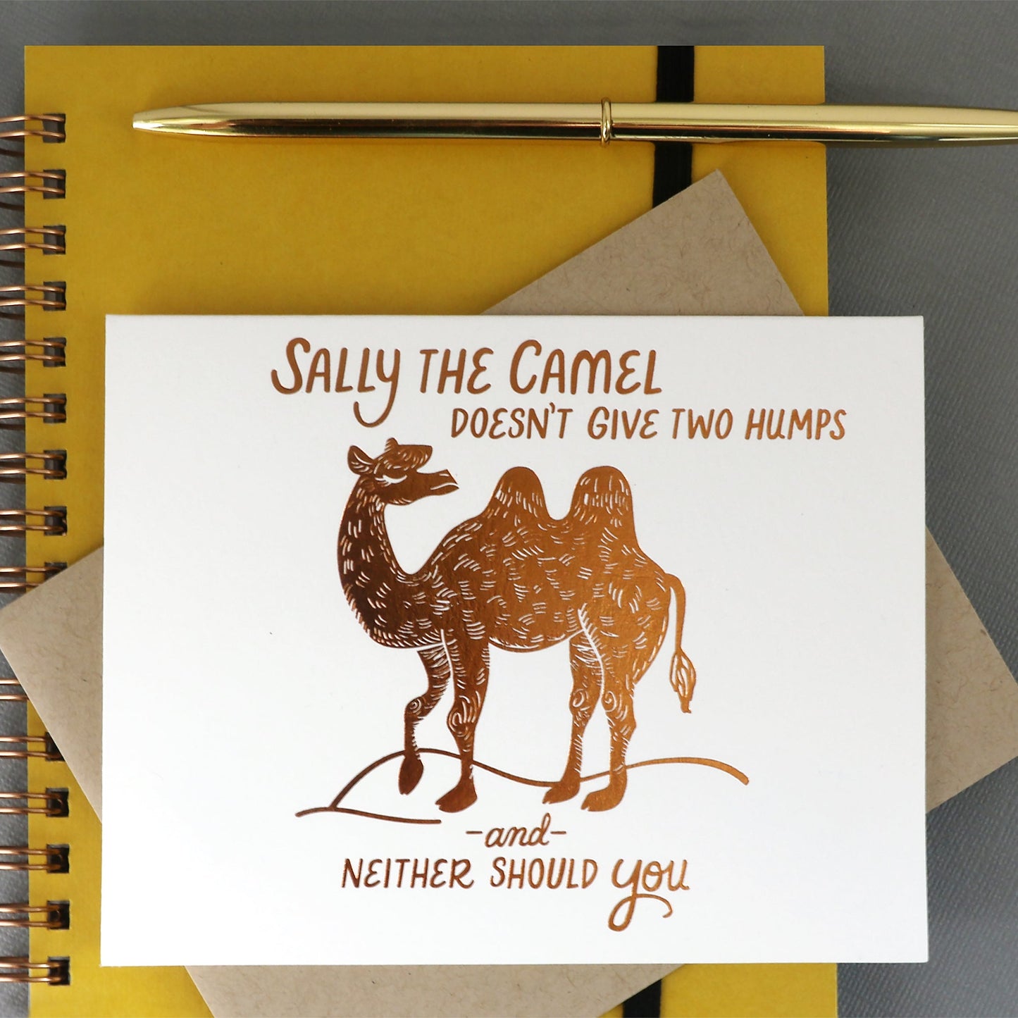 Sally the Camel Card Case of 6