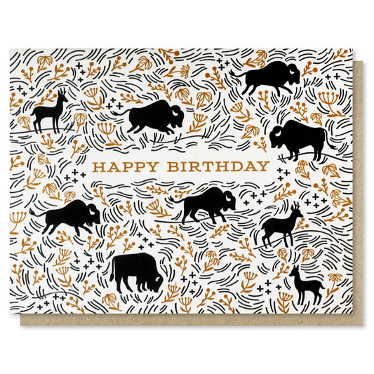 Prairie Birthday Card Case of 6