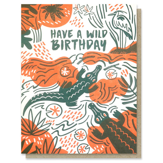 Swamp Birthday Card Case of 6