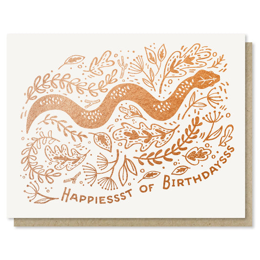 Snake Birthday Card Case of 6