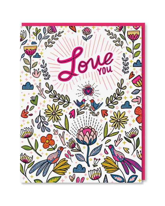 Bright Floral Love Case of 6