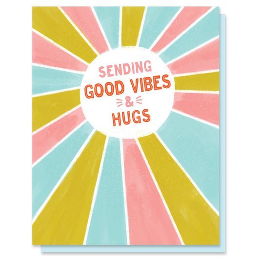 Sending Good Vibes Card Case of 6