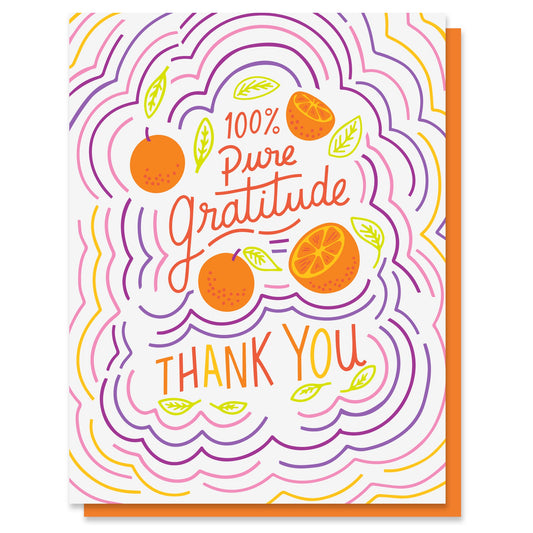 Pure Gratitude Thank You Card Case of 6