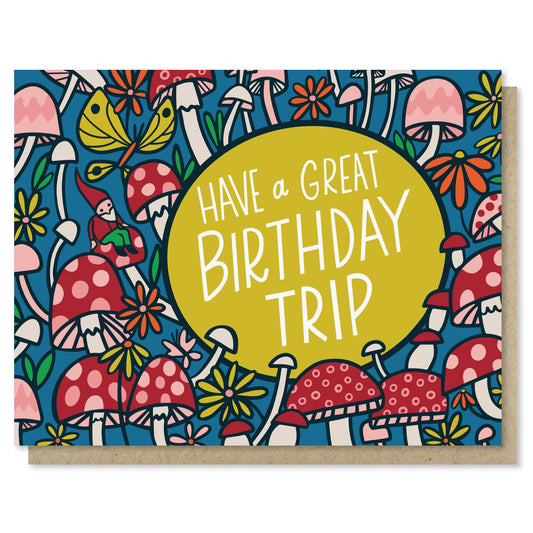 Birthday Trip Card Case of 6