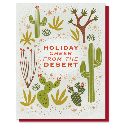 Holiday Cheer from the Desert Card Case of 6/ Box Set of 3