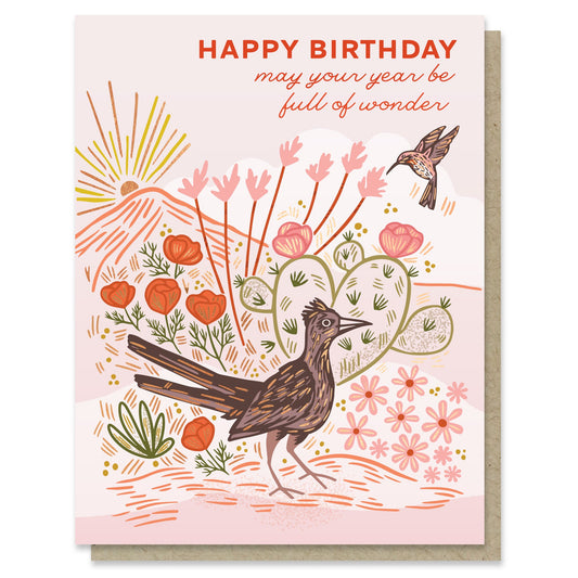 Roadrunner Ranch Birthday Card Case of 6