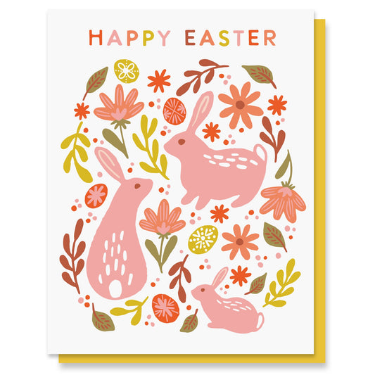 Easter Bunny Garden Card Case of 6