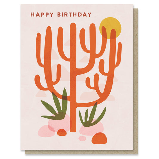 Cactus Grande Birthday Card Case of 6