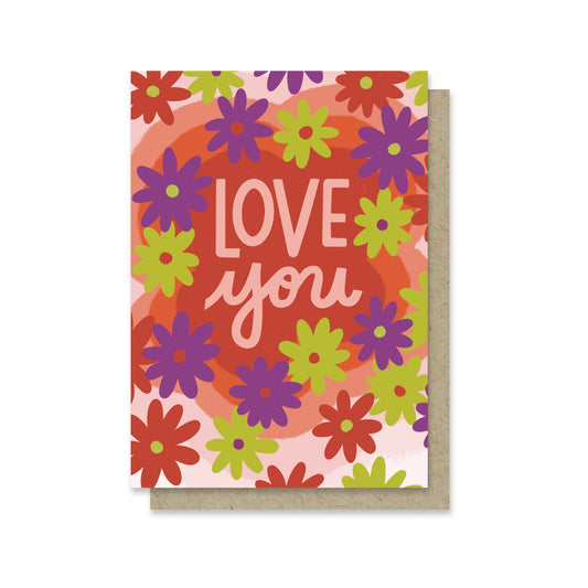 Love Floral Vibes Mini Card Case of 6