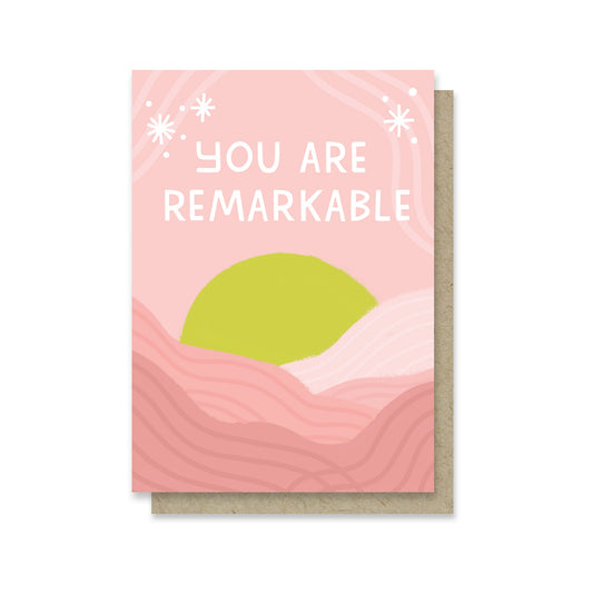 You Are Remarkable Mini Card Case of 6