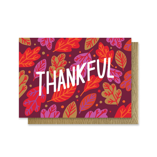 Thankful Leaves Mini Card Case of 6