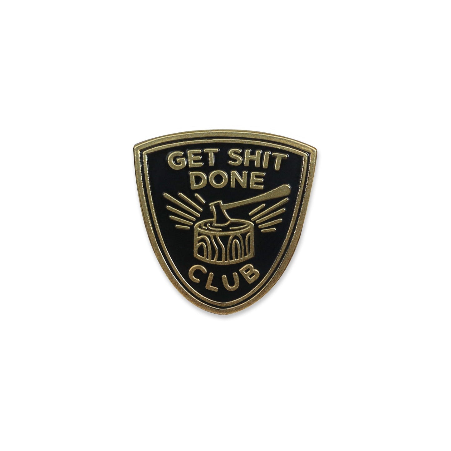 Get Shit Done Lapel Pin Case of 3